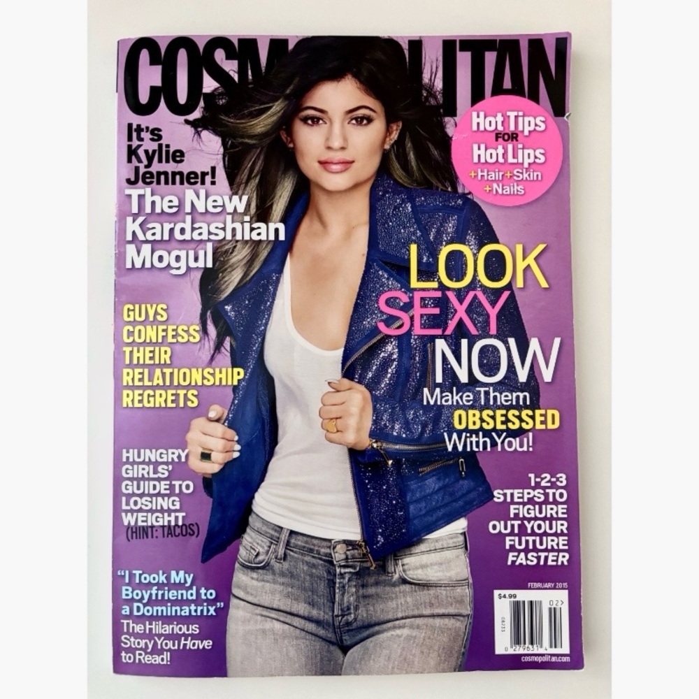 Cosmopolitan Magazine February 2015 - Kylie Jenner Cover Issue